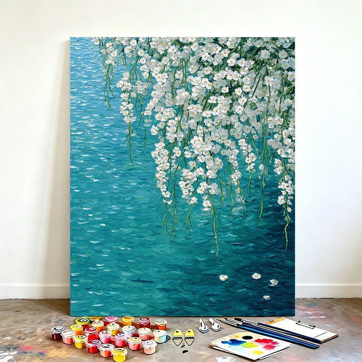 Floral-Inspired Scenic Canvas Art Print Kalsten