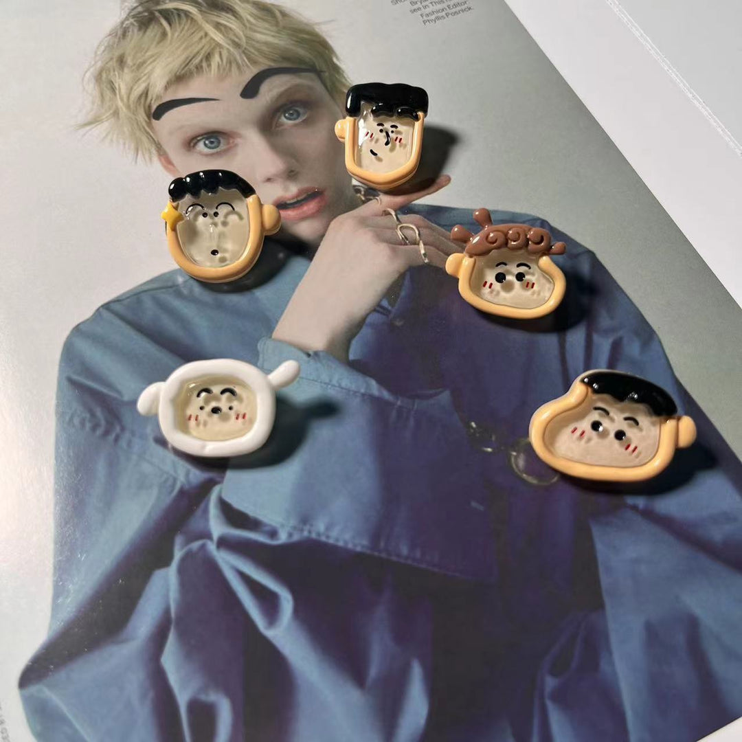 Creative Character Brooch Kalsten