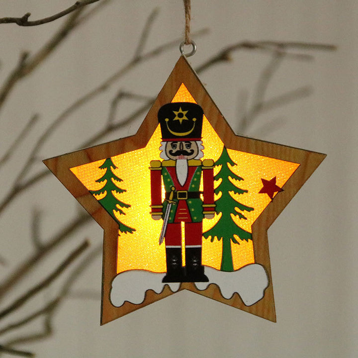 Decorative Star-Shaped Nutcracker Light Kalsten