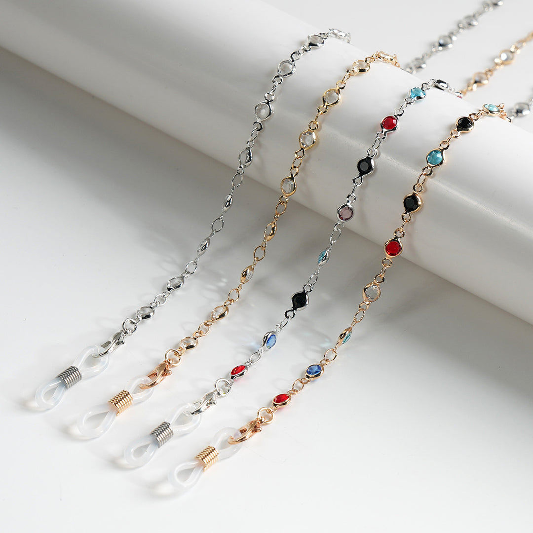 Stylish Gemstone Eyewear Chain Kalsten
