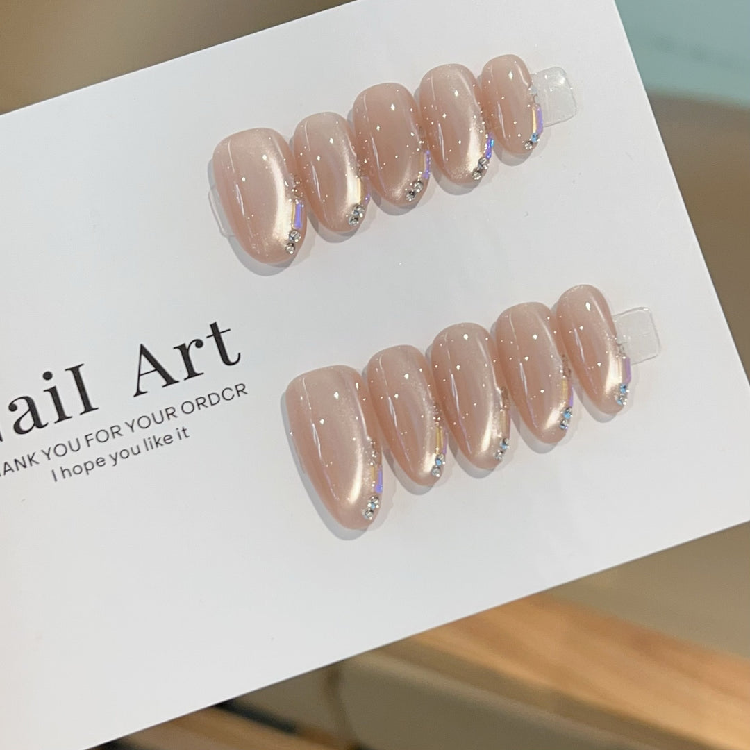 Artificial nails with Romantic Design Kalsten