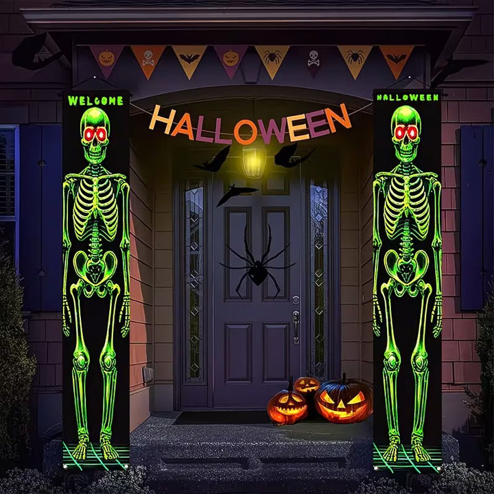 Hanging Halloween Door Banner Set