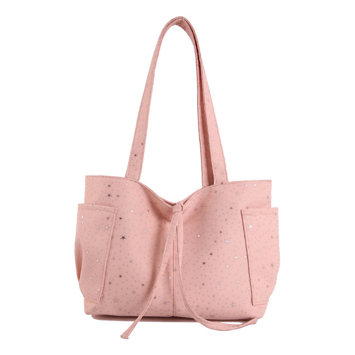WoStar-Patterned Canvas Tote Bag Kalsten