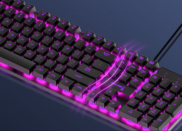 Gaming Keyboard with Customizable RGB Lighting Kalsten