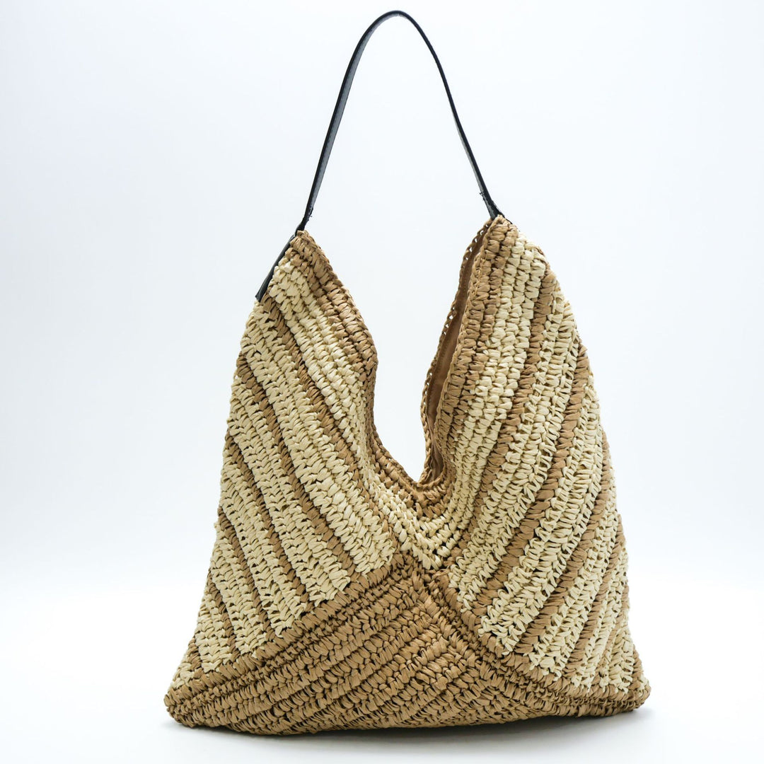 Leisure bag made of braided natural material Kalsten