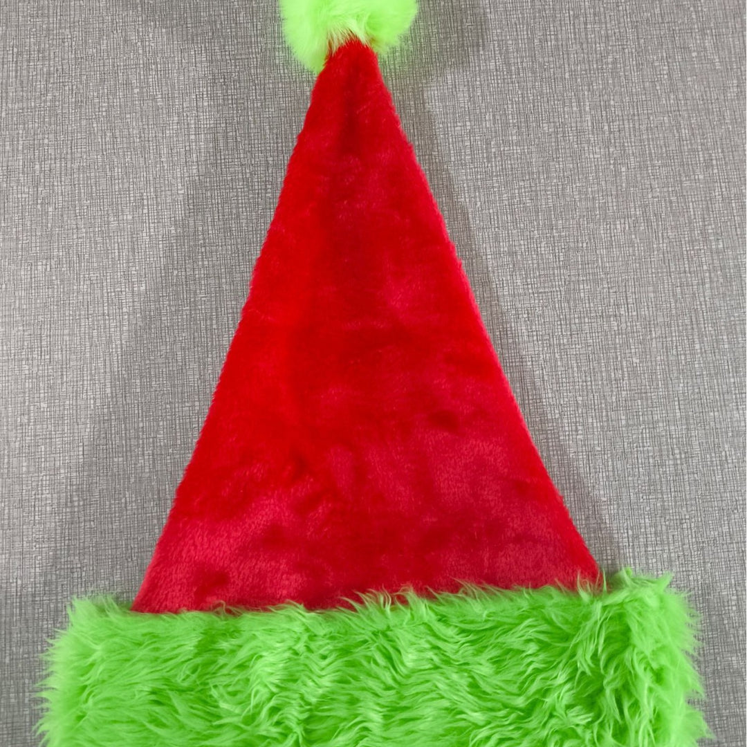 Christmas hat with plush edge
