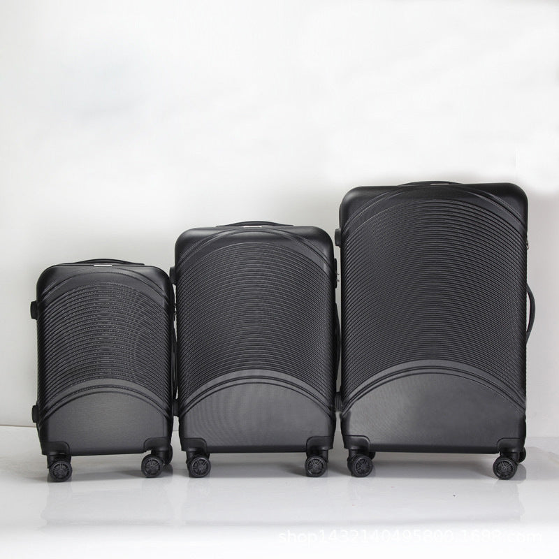 Unisex Premium Textured Hardshell Luggage Set Kalsten