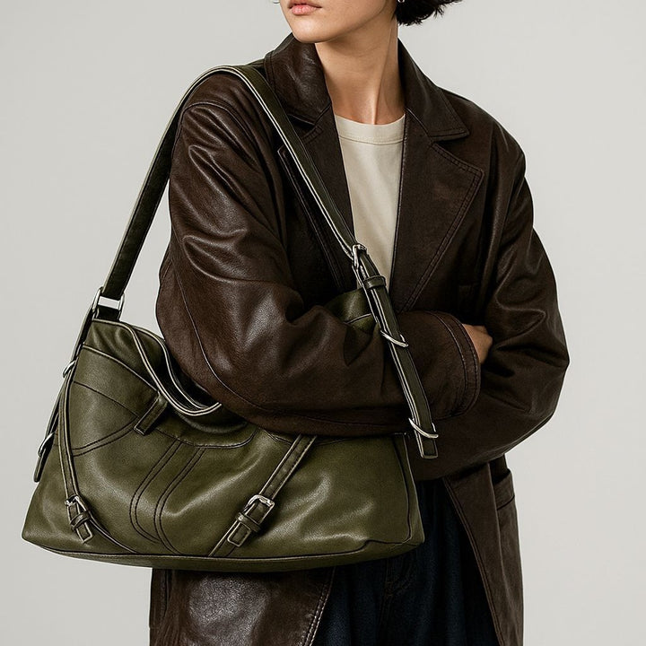 Luxurious Slouchy Hobo Handbag