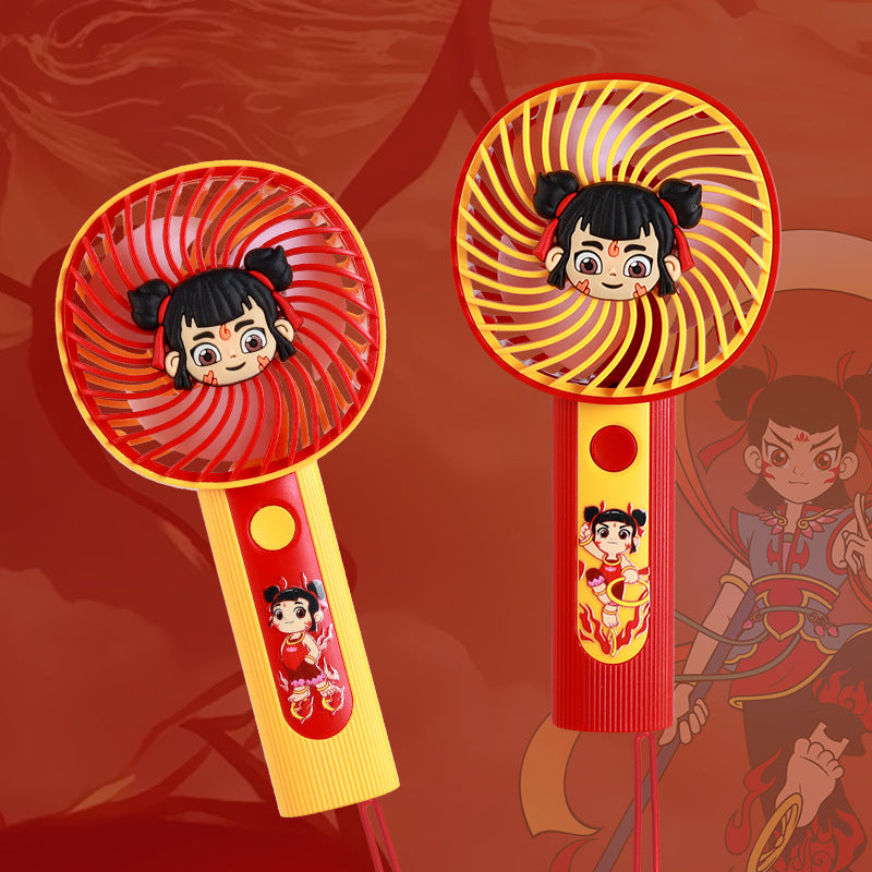 Ladies Portable Handheld Fan with Child-Friendly Design Kalsten