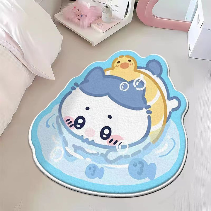 Cartoon Character Plush Area Rug