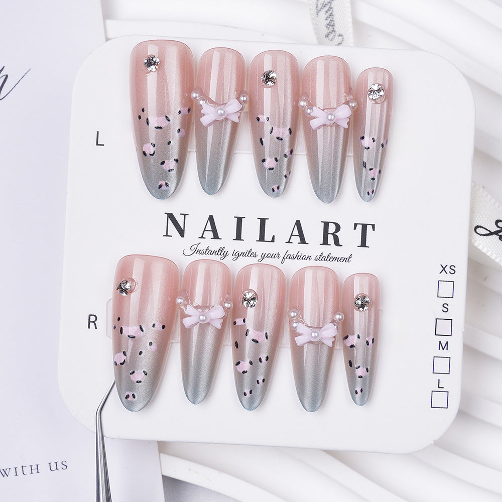 Artistic 3D Butterfly Press-On Nail Set Kalsten