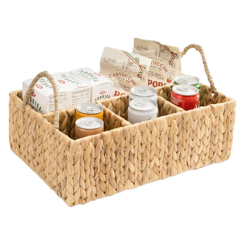 Handwoven Round Storage Tray Kalsten