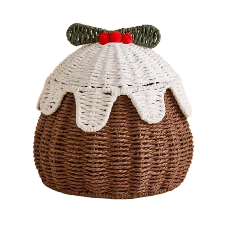 Playful storage basket in cake shape Kalsten