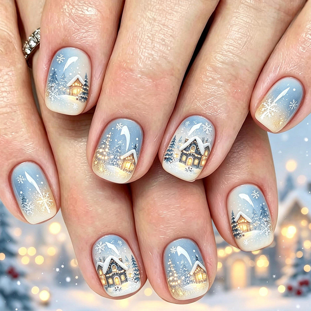 Winter-Themed Nail Art Set Kalsten