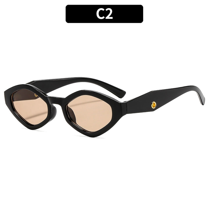 Fashionable Geometric Frame Sunglasses