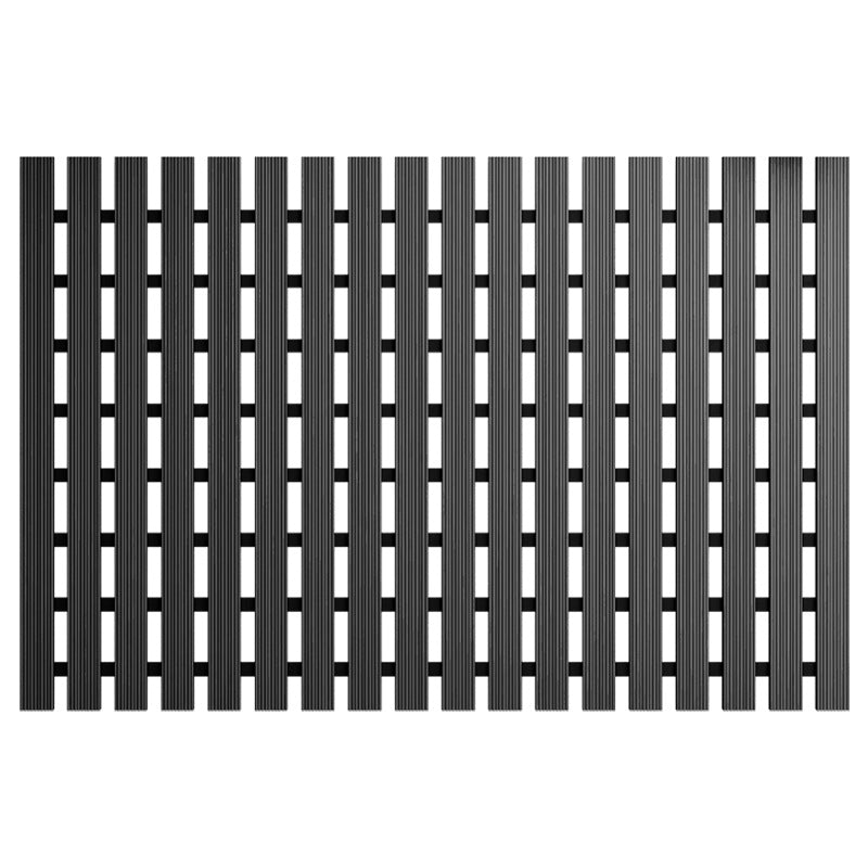 Slatted Bamboo Bathroom Mat Kalsten