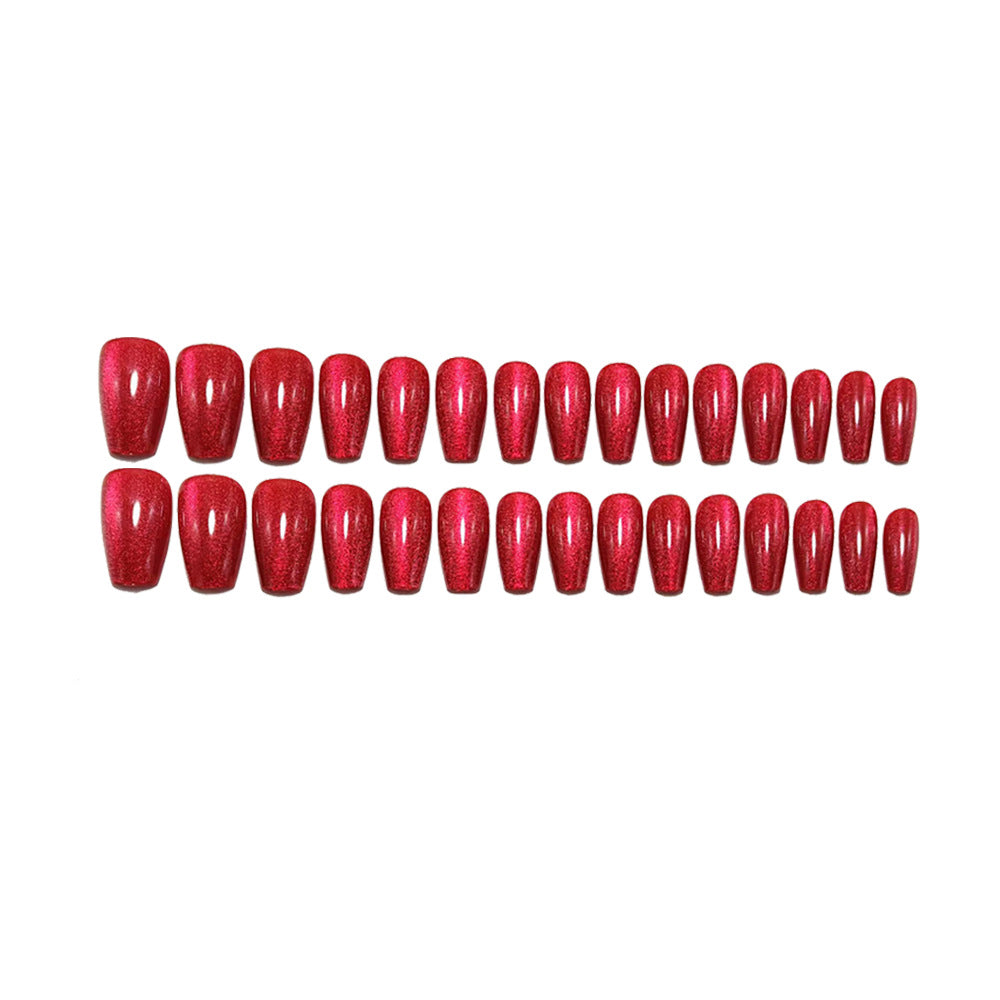 Artificial nails with Noble Shine Kalsten