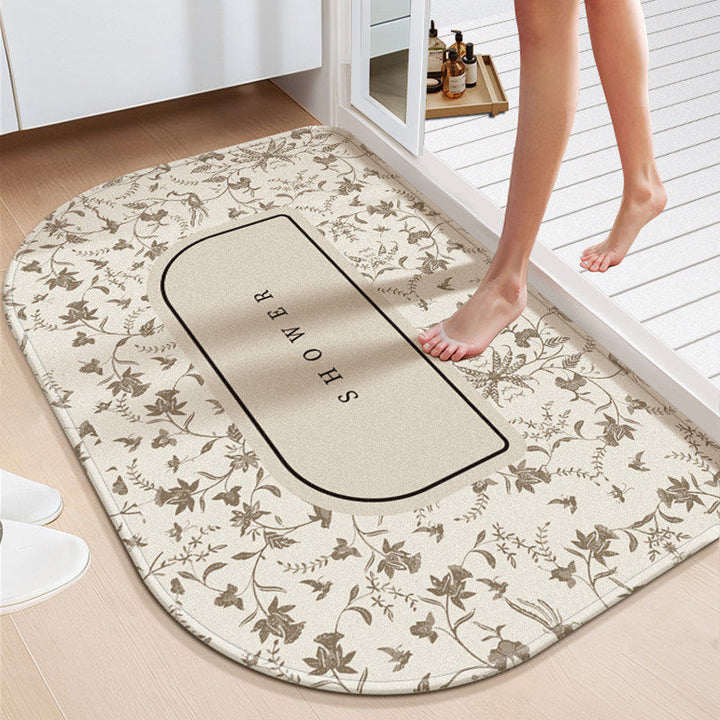 Non-Slip Inspirational Bathroom Mat Kalsten