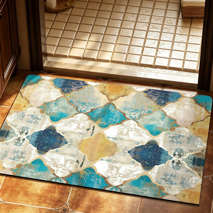 Decorative Bathroom Mat Kalsten