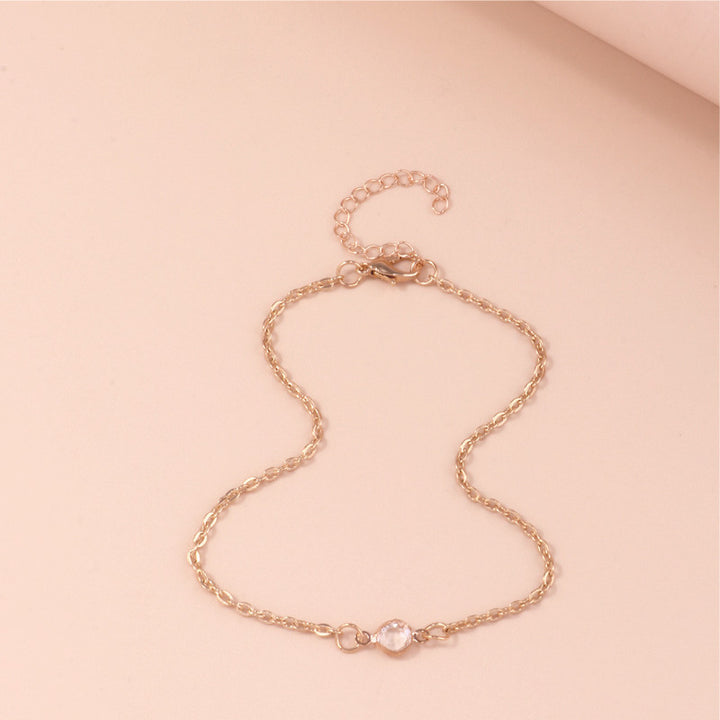 Elegant Minimalist Chain Anklet Kalsten