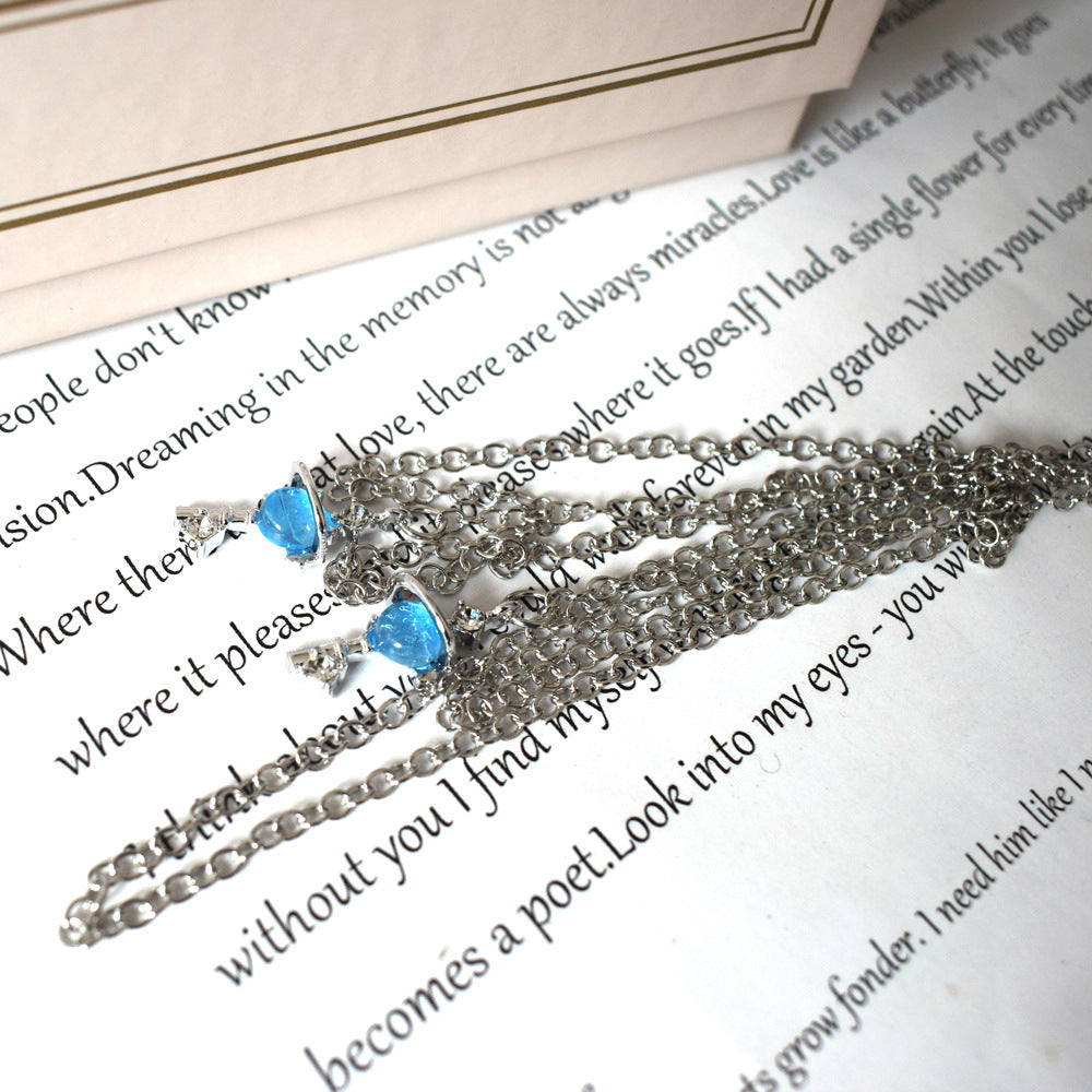Elegant Dual-Tone Eyewear Chain Kalsten