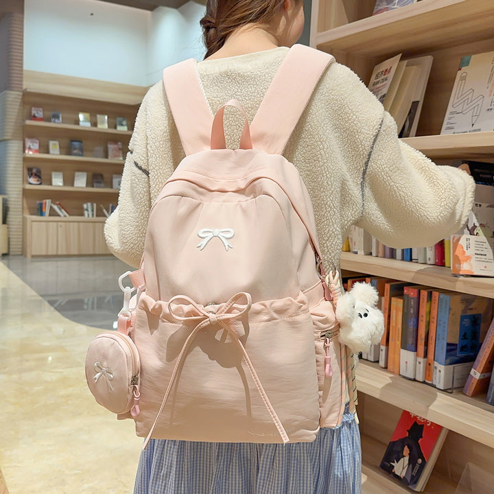 Backpack with Cute Appliqués and Multifunctional Design Kalsten