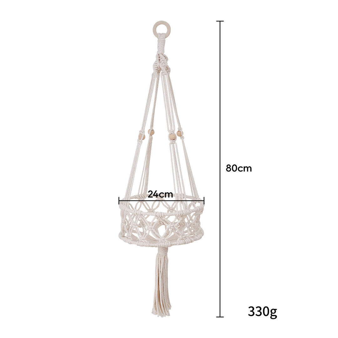 Decorative Macramé Hanging Flower Pot Holder