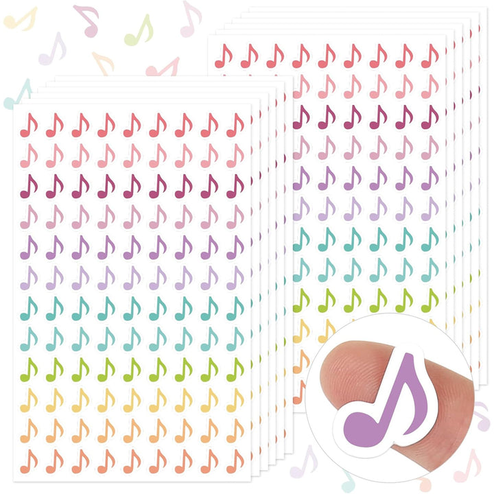 Music Note Decorative Sticker Set Kalsten