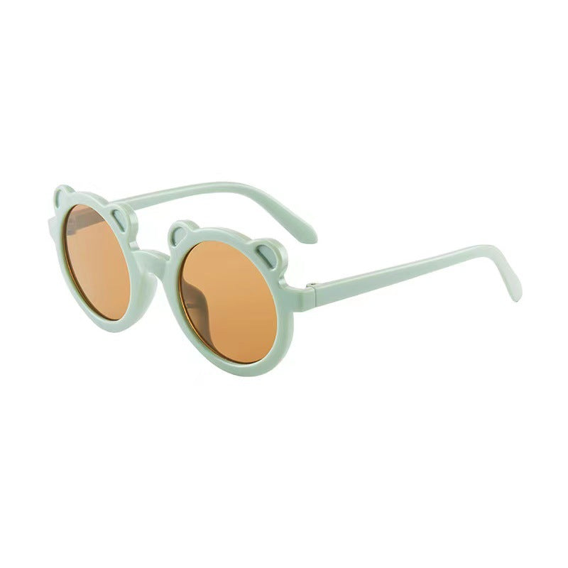 Cute Animal-Themed Round Sunglasses Kalsten