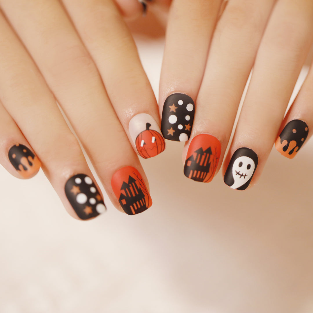 Creative Halloween Nail Art Kalsten
