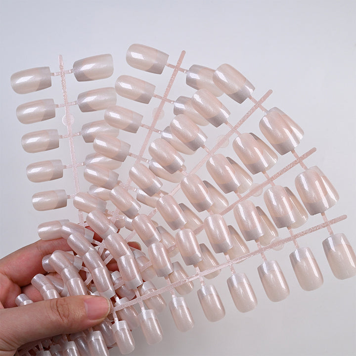 Elegant French Tip False Nails Kalsten