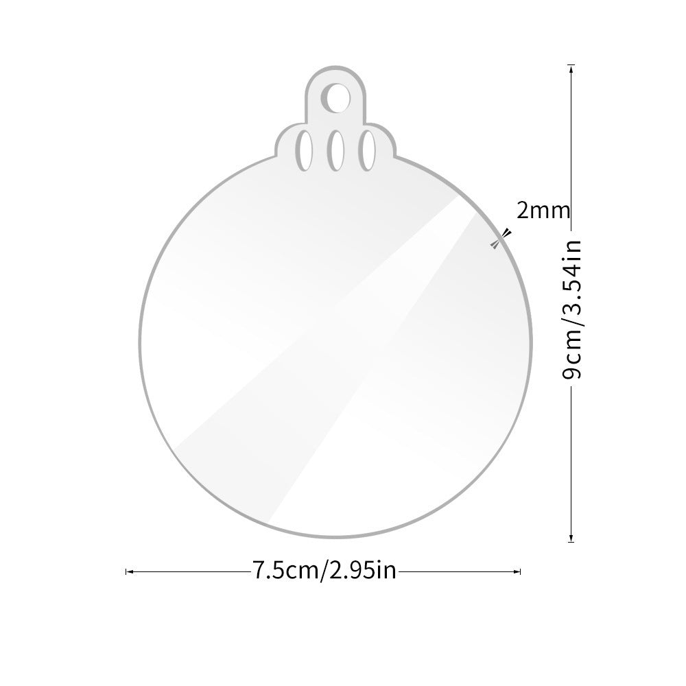 Frosted Snowflake Ornament Kalsten