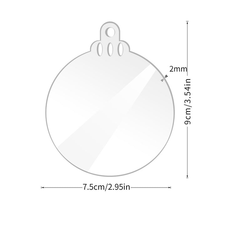 Frosted Snowflake Ornament Kalsten