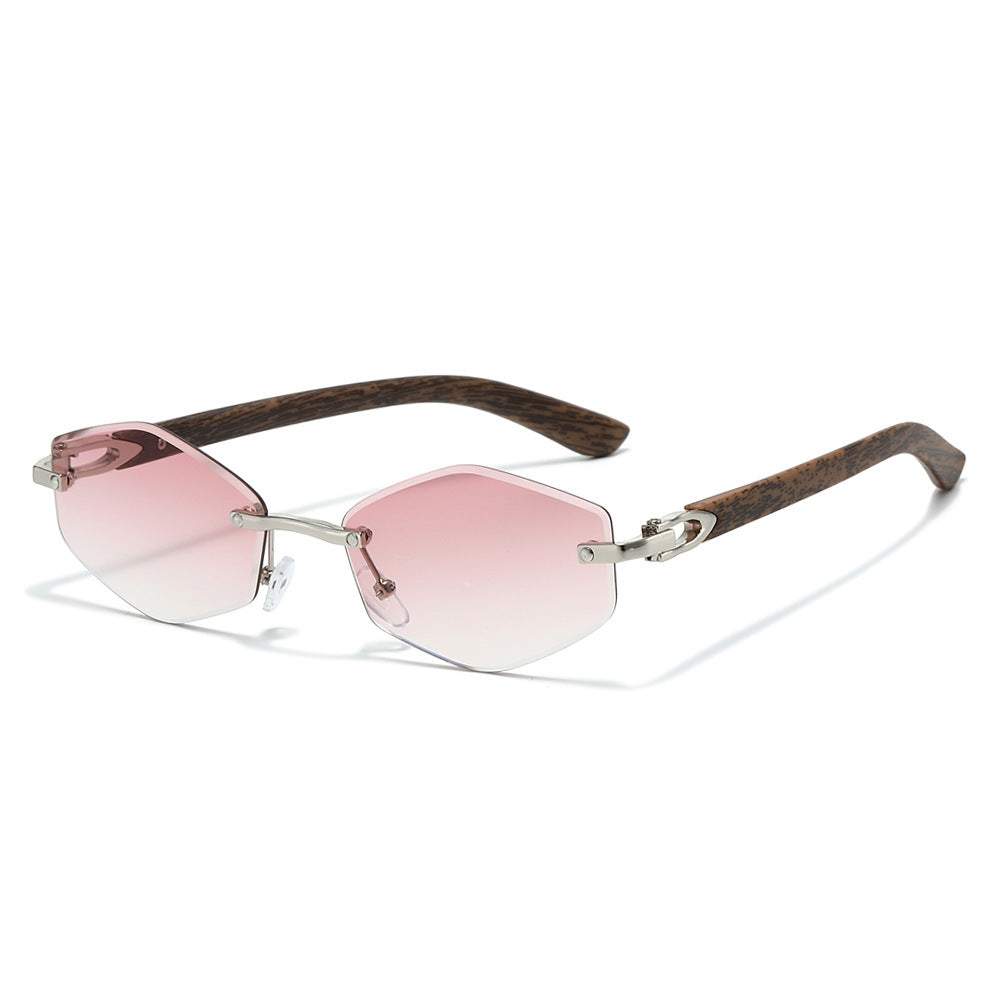 Futuristic Hexagonal Frame Sunglasses Kalsten