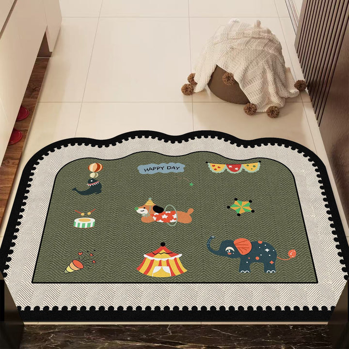 Decorative Cartoon Welcome Mat