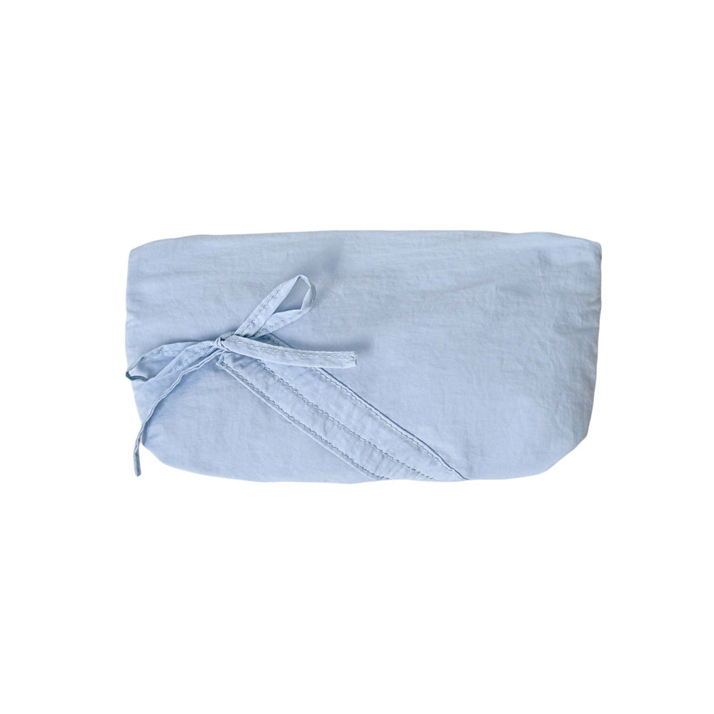 Quilted Pencil Case with Ribbon Closure Kalsten