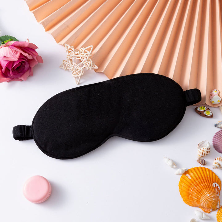 Women's lightweight cotton sleep mask with ergonomic padding and elastic comfort band Kalsten