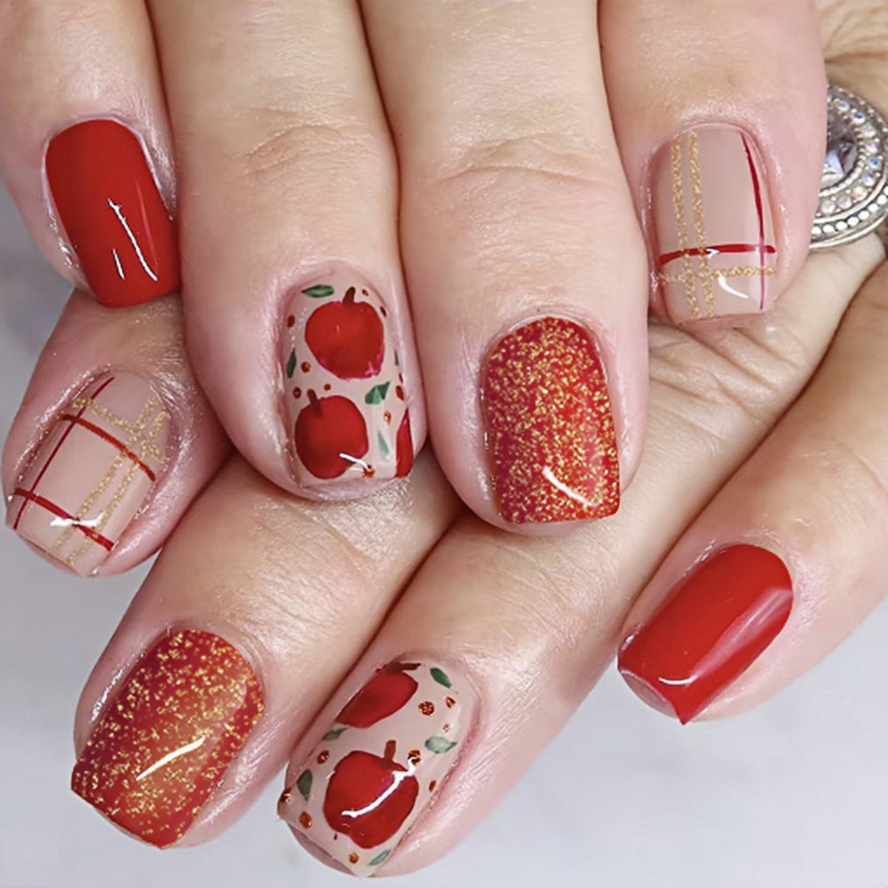 Artistic Press-On Nail Design Set Kalsten