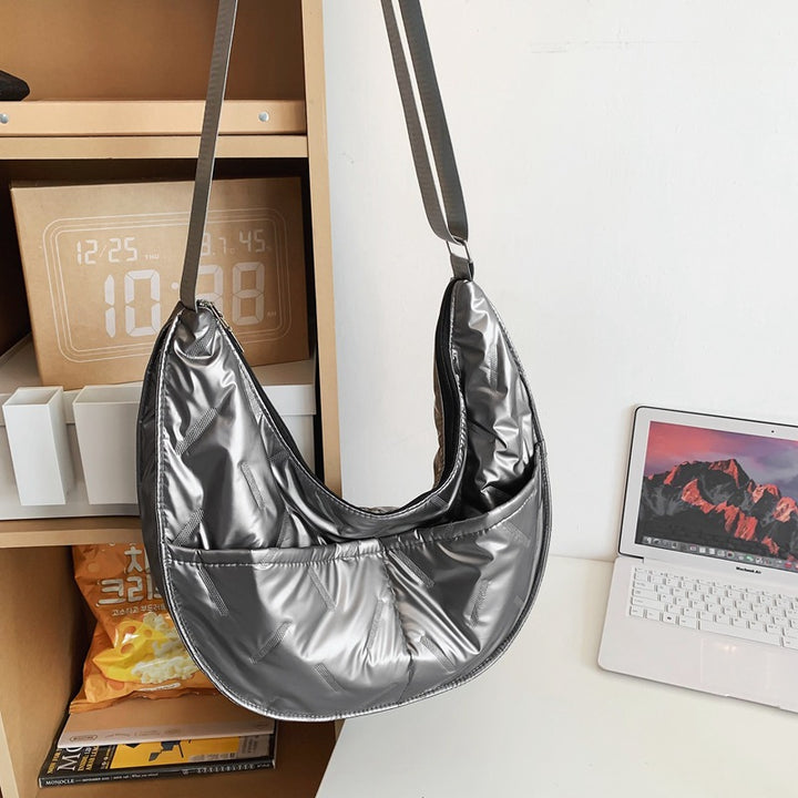 Casual Padded Shoulder Bag