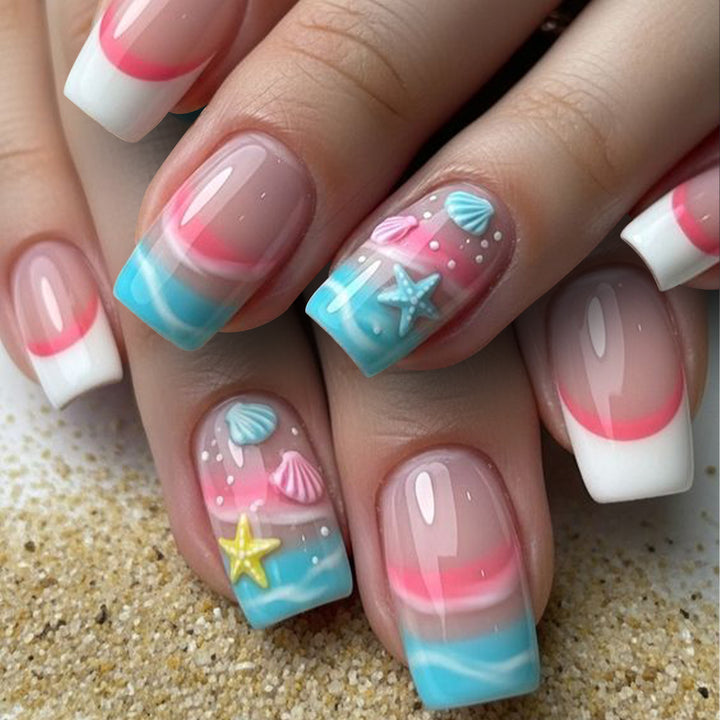 Coastal Inspired Nail Art Set Kalsten