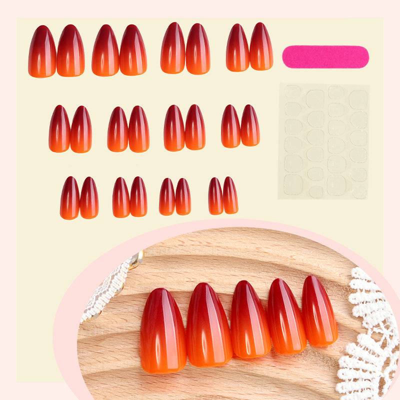 Ombre Stiletto Press-On Nails Set Kalsten