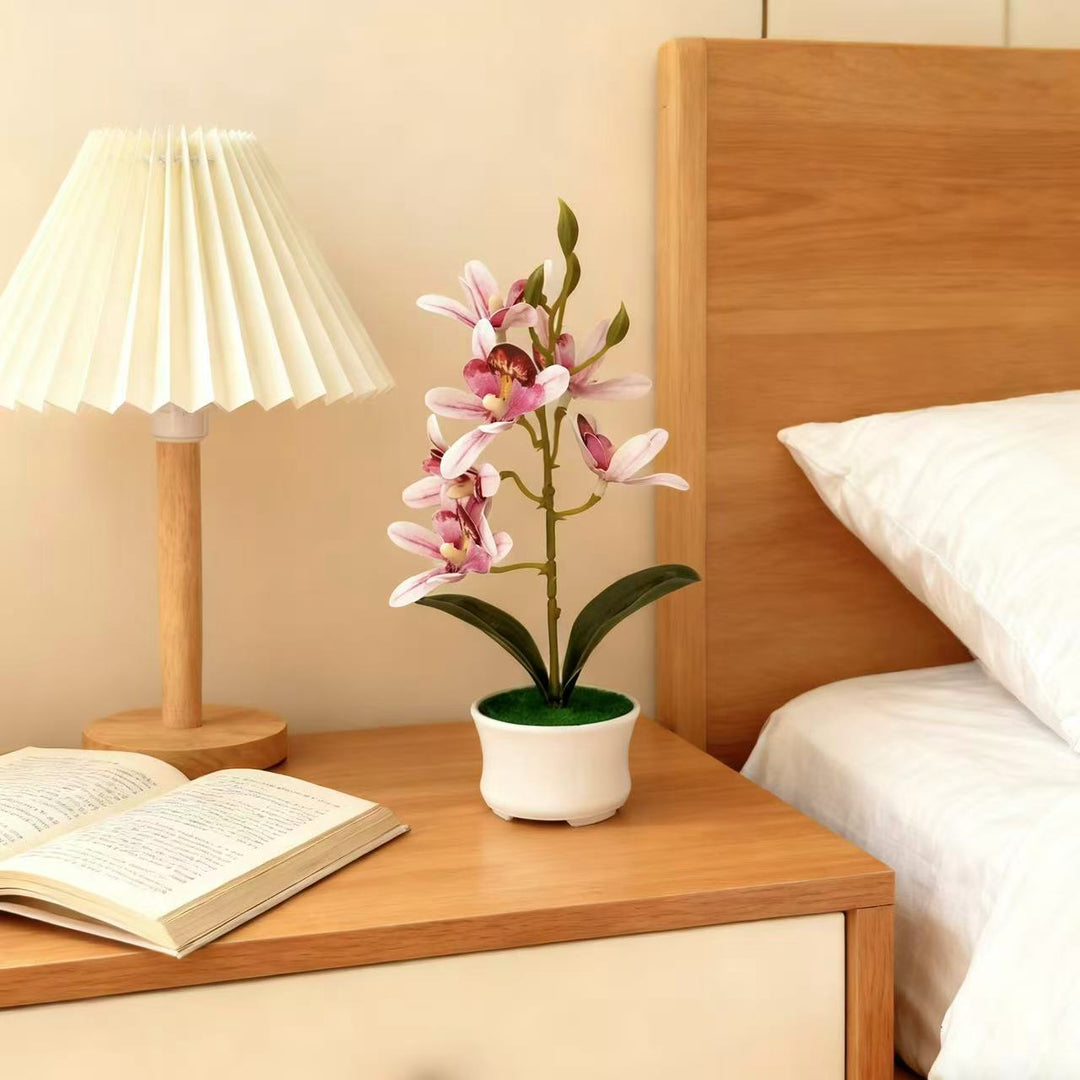 Realistic Orchid Decorative Plant
