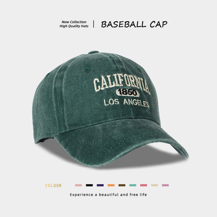 Vintage-Inspired Adjustable Baseball Cap