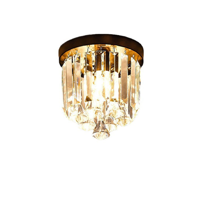 Crystal Flush Mount Ceiling Fixture
