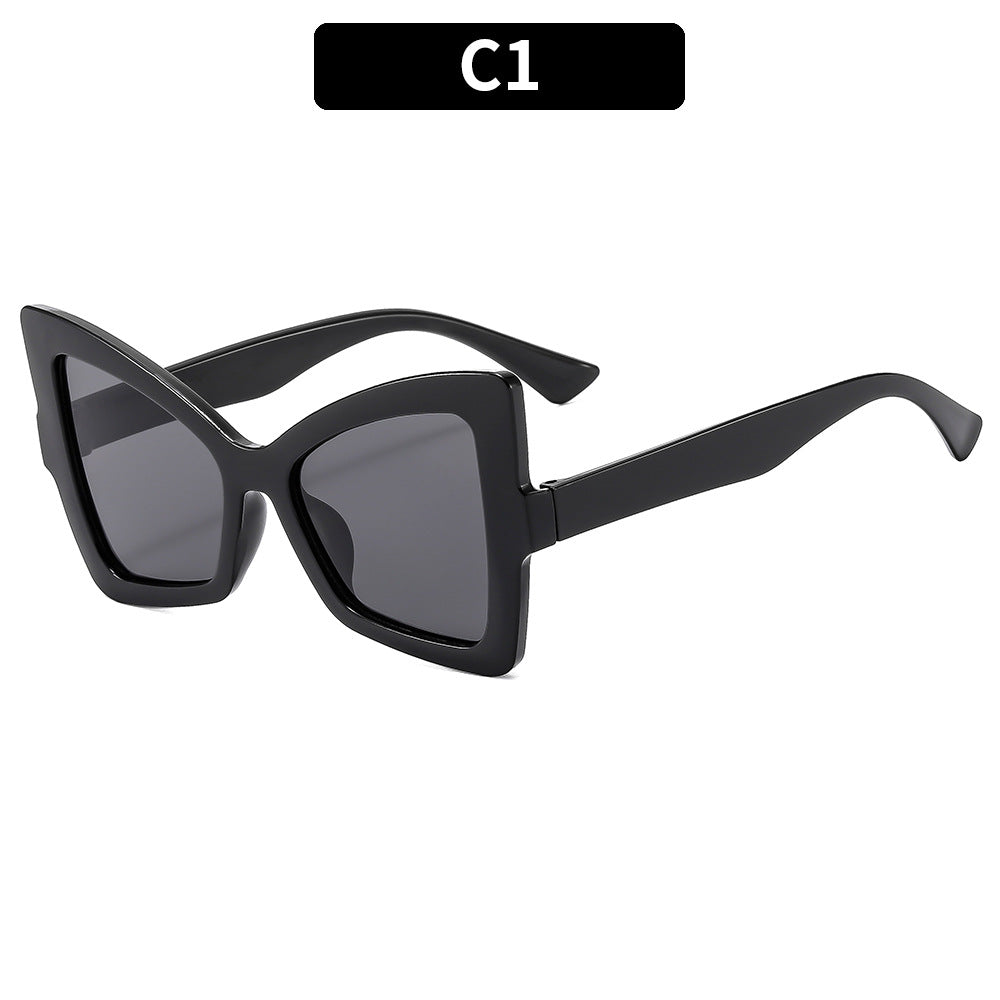 Bold Geometric Oversized Sunglasses