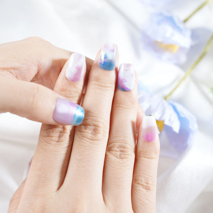 Artistic Watercolor Press-On Nails Kalsten