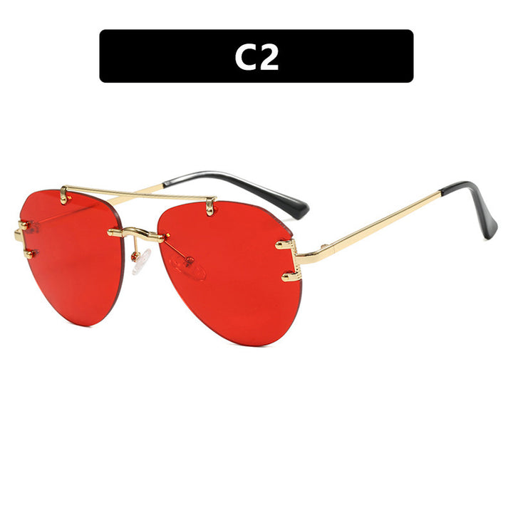 Ladies trendy sunglasses in elegant, polygonal design Kalsten