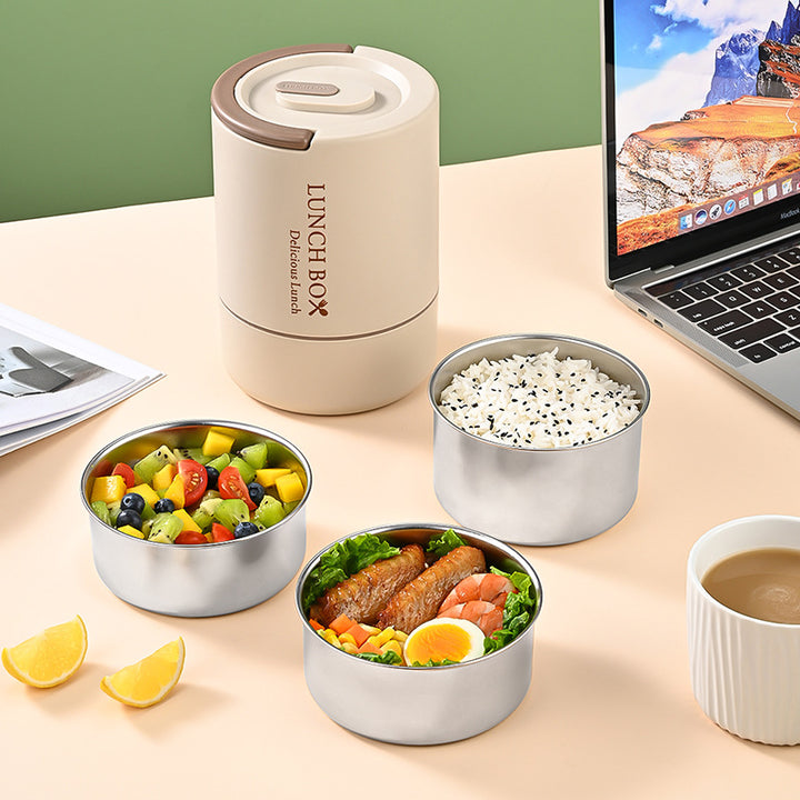 Insulated Food Storage Container with Easy Access Lid