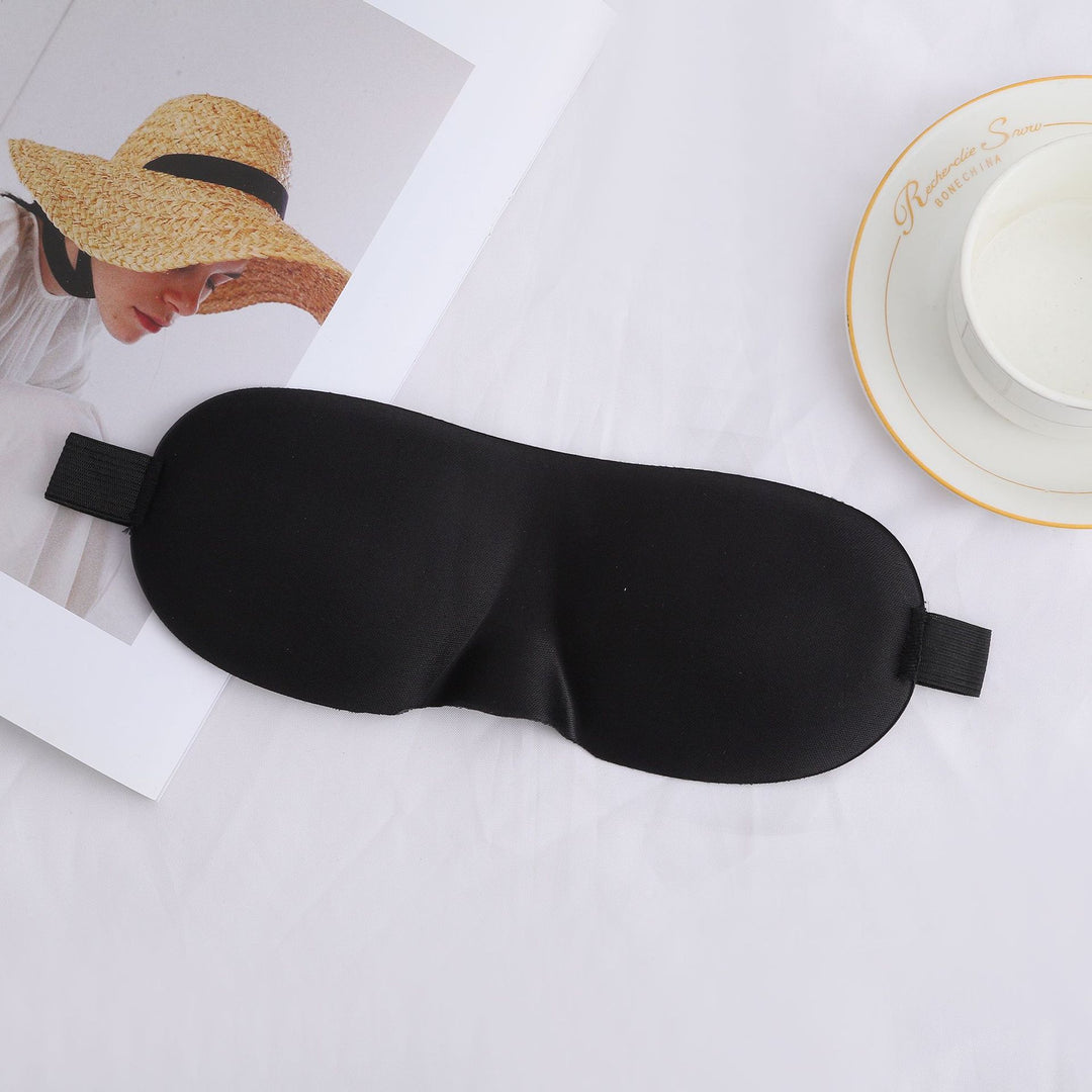Unisex nan light-blocking travel mask with thermoformable nylon cover and wide comfort band Kalsten