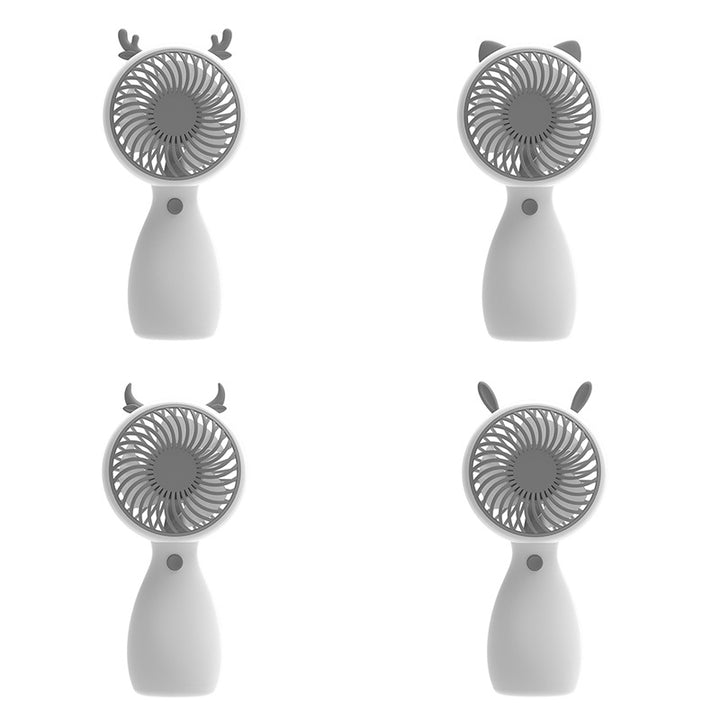 Unisex Portable Hand Fan in Playful Animal Design Kalsten